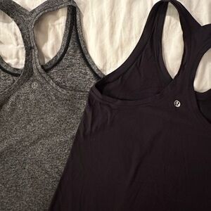 Lululemon Racerback Workout Tank Top Lot Set of 2